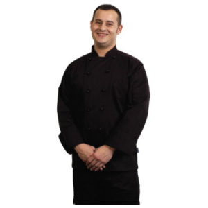 Chef Long Sleeves Executive Jackets Black