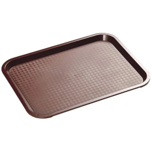 Brown Fast Food Trays